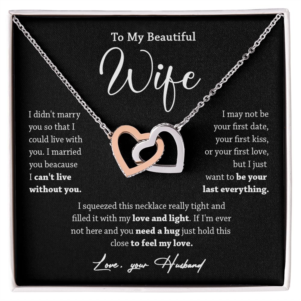 452D To My Wife Necklace, Valentine Gift For Her, Gift For Soulmate, Gift For Her
