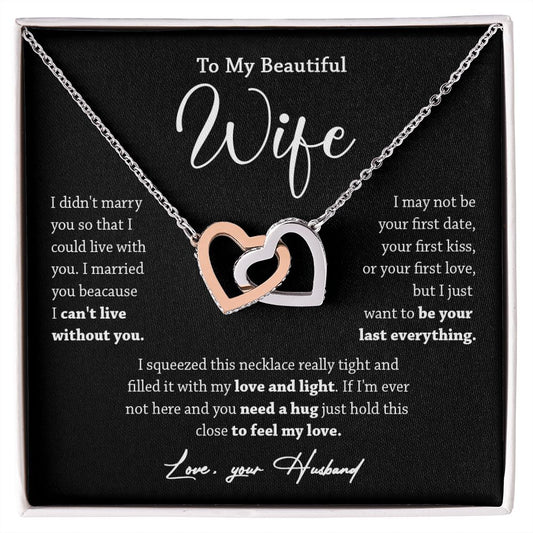 452D To My Wife Necklace, Valentine Gift For Her, Gift For Soulmate, Gift For Her