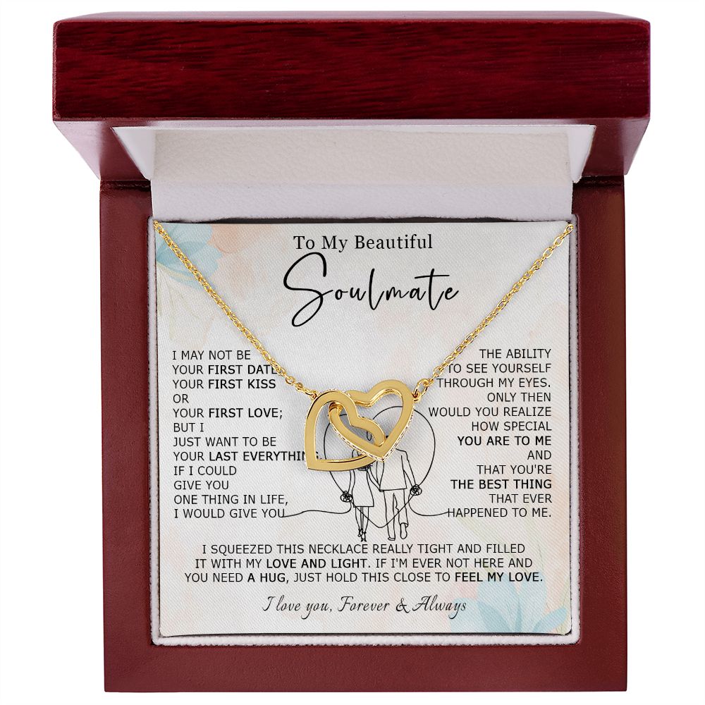 584D To My Soulmate Necklace, Wife Necklace, Girlfriend Necklace, Love Necklace Gifts