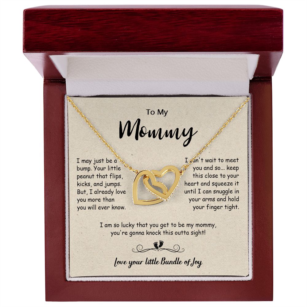 439D To My Mom Necklace, Christmas, Birthday Gift From Son, Daughter, Mom To Be Gift