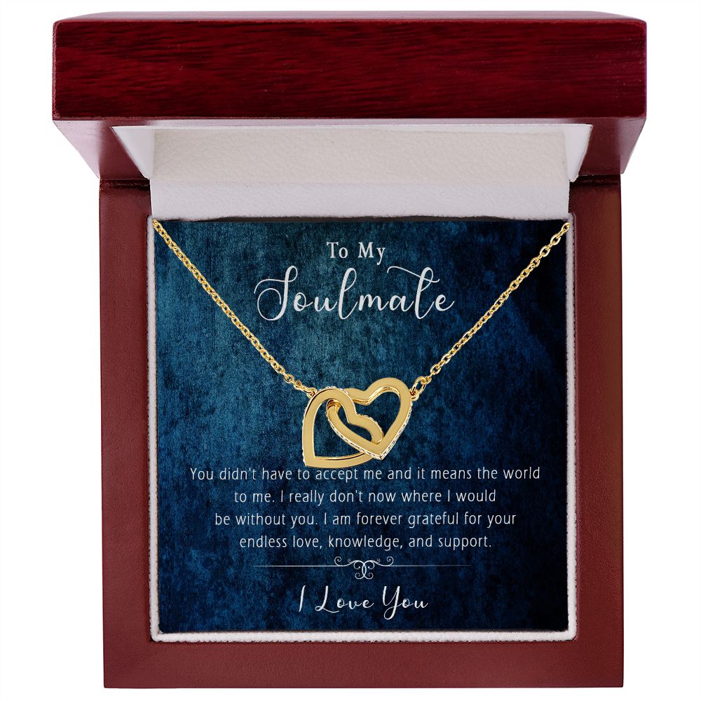 421D Wife Necklace Gift, To My Soulmate Necklace Gift, Anniversary Necklace Gift