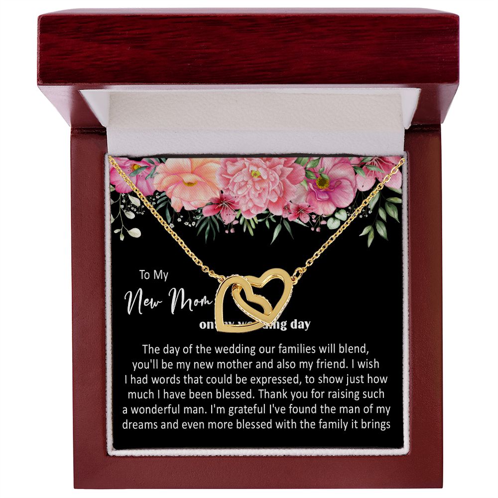 415D To My New Mom On My Wedding Day You'll Be My New Mother Also My Friend Necklace