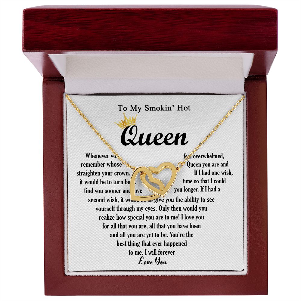 443D To My Smokin Hot Necklace, Gift For Wife Soulmate Valentines Day, Birthday Gift