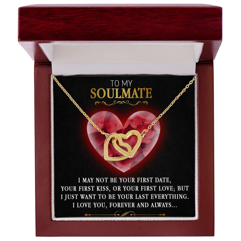 91D To My Soulmate Necklace, Engagement Gift for Future Wife, Xmas - Birthday Gift