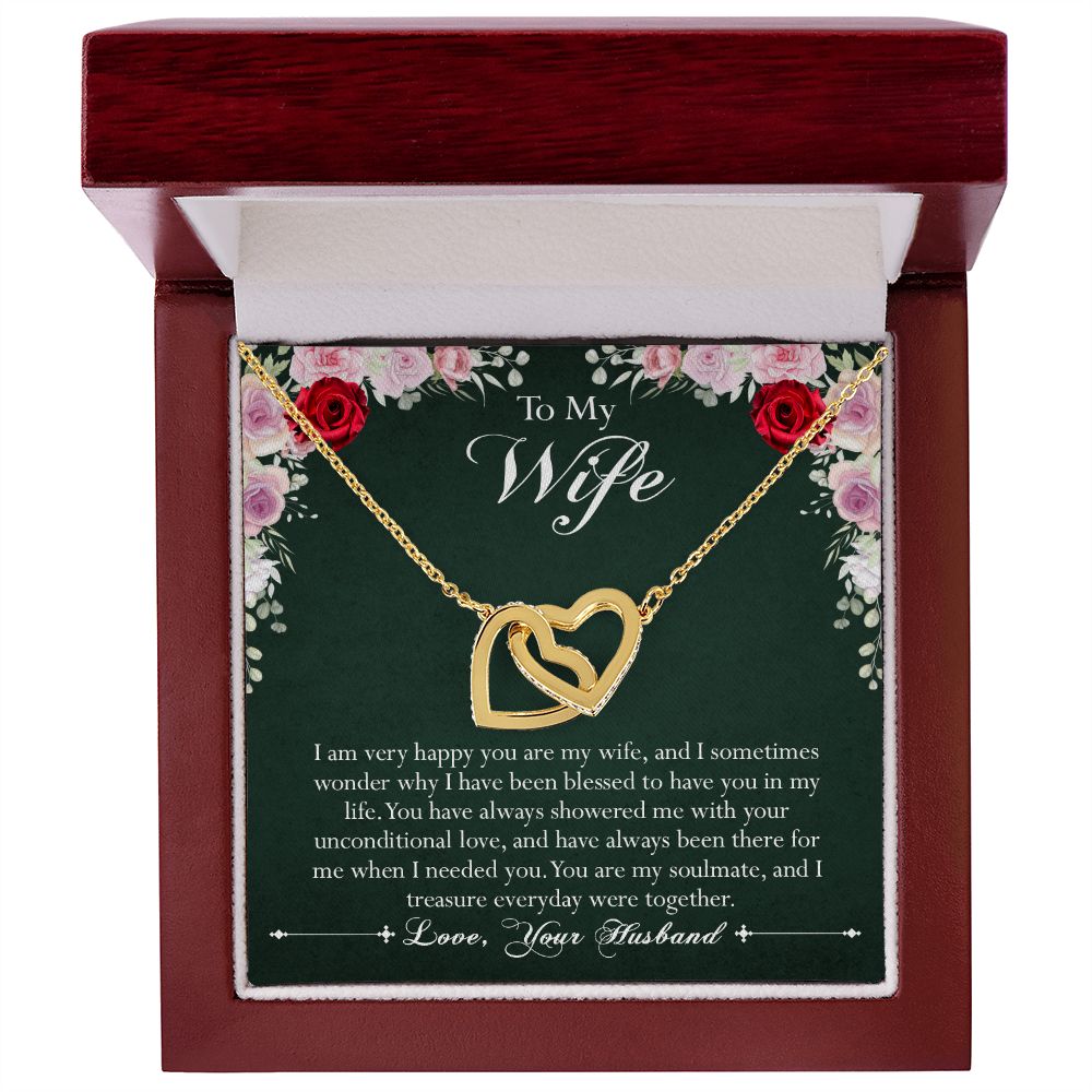 417D To My Wife Necklace Gift For Your Wife - Happy To Have You In My Life
