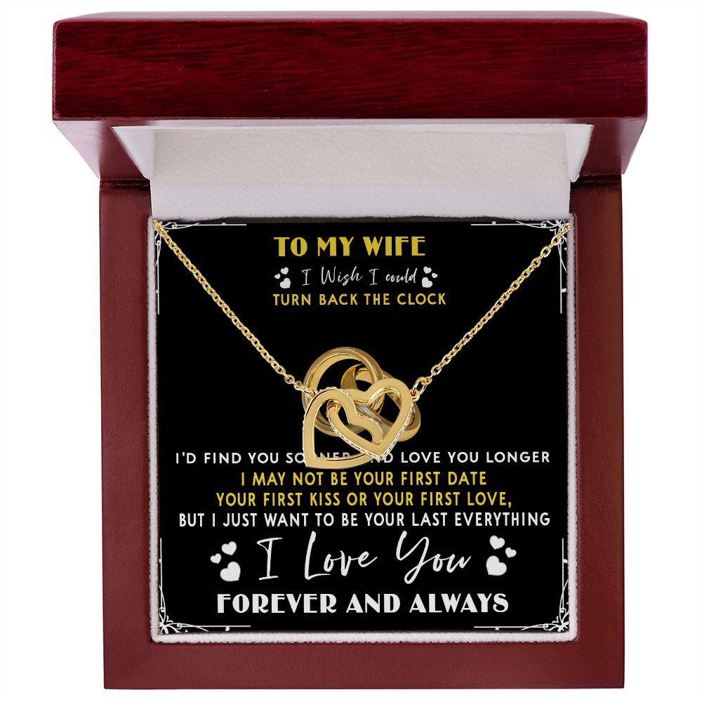 428D To My Wife “Turn Back The Clock” Necklace Gift For Wife, Gift Birthday, Holiday