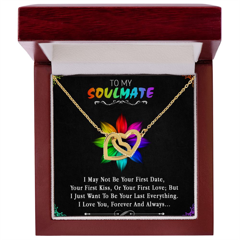 96D To My Soulmate Necklace, Birthday Gift For Girlfriend, Anniversary Xmas Gift