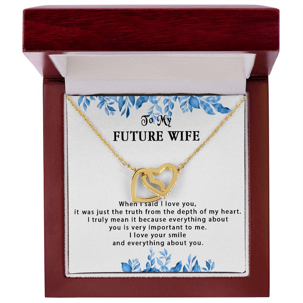 89D Girlfriend Necklace, Future Wife Necklace, To My Future Wife Necklace