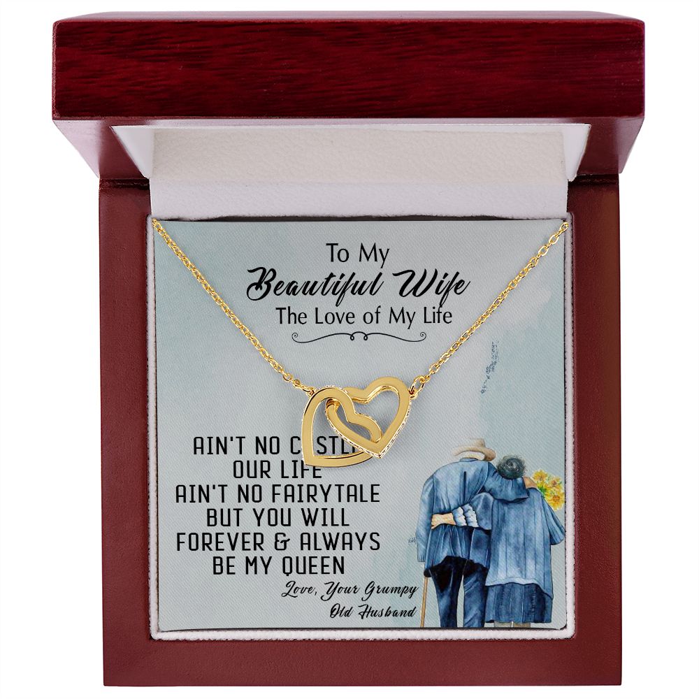 94 To My Beautiful Wife Necklace, Wife Necklace Gift from Husband, Gift Birthday