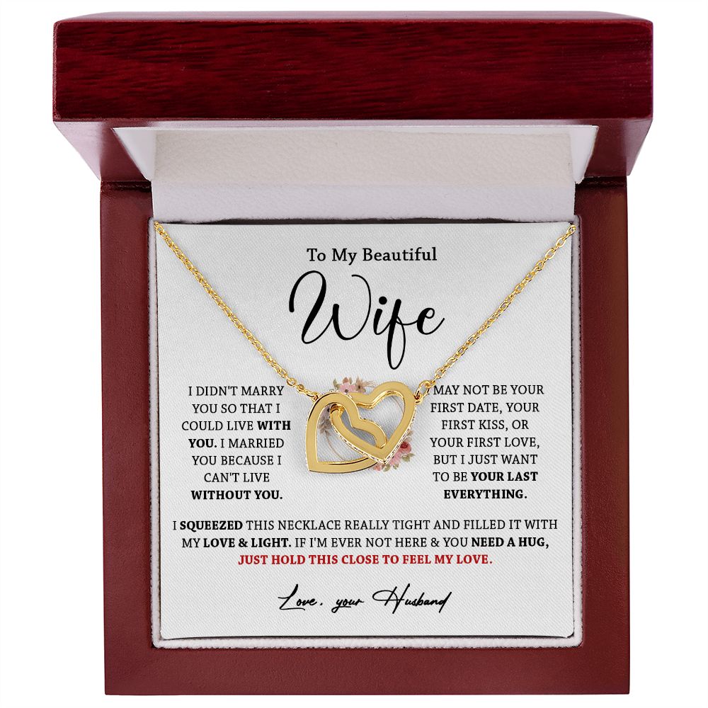 612D To My Wife Necklace, Gift For Wife, Valentines Gift For Wife, Necklace For Wife