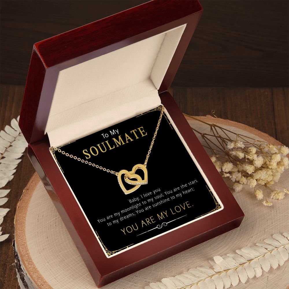 420D To My Soulmate Necklace, Gift For Wife Girlfriend From Husband, Birthday Gifts