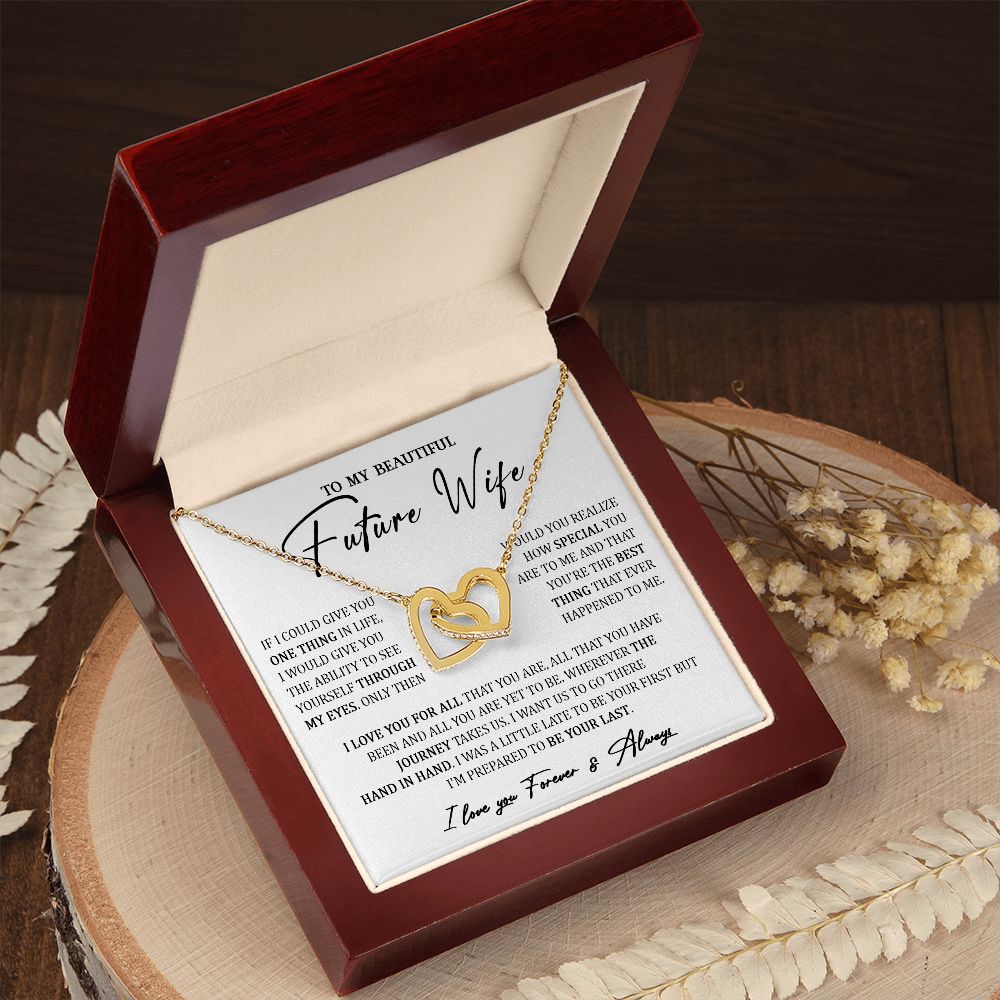 725D To My Future Wife Necklace, Birthday Gifts For your Future Wife, Valentine Gifts