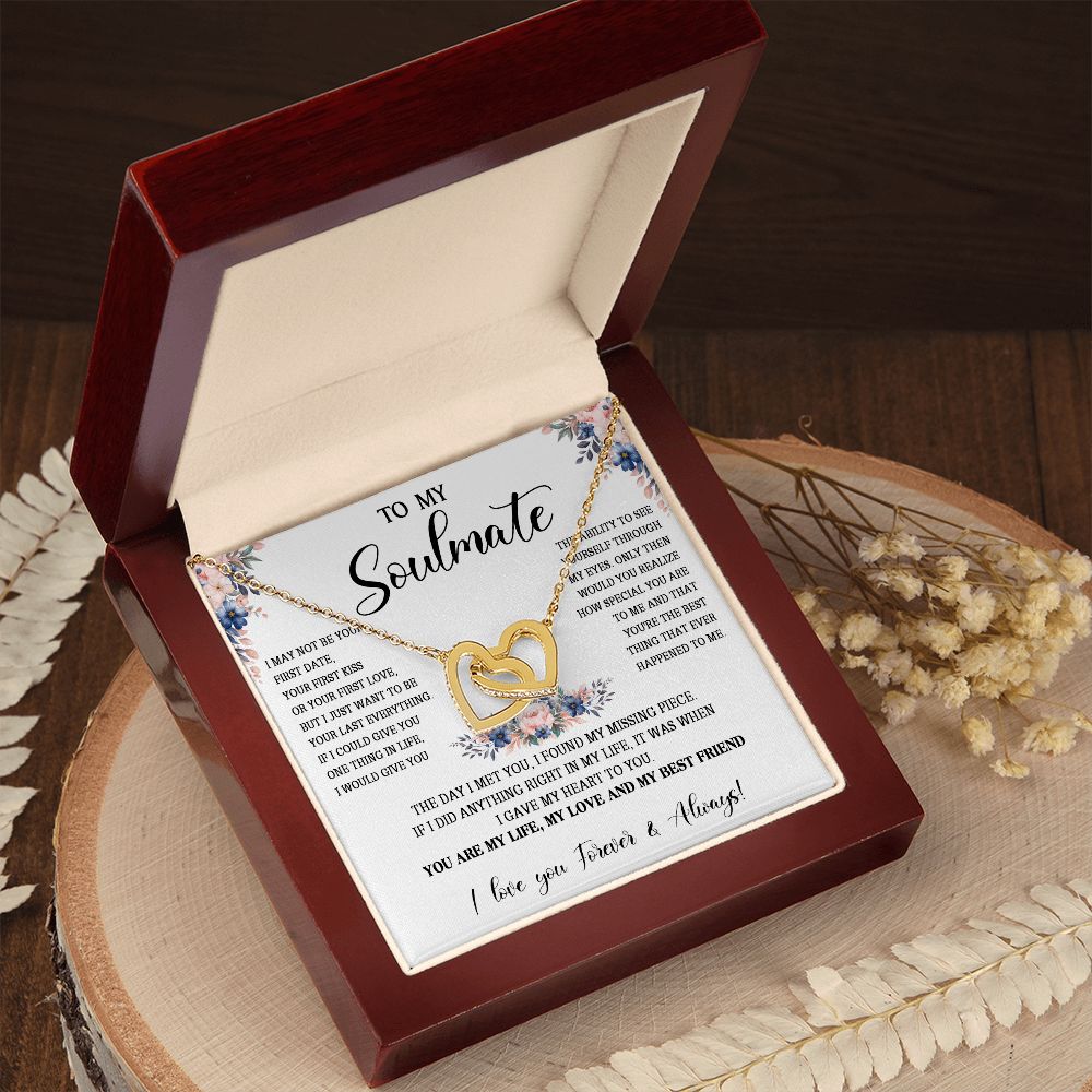 474D To My Soulmate Necklace, Gift For Her, Christmas Gift For Her, Gift For Soulmate