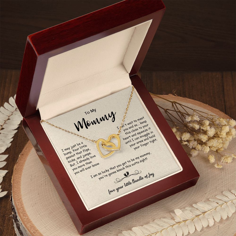 439D To My Mom Necklace, Christmas, Birthday Gift From Son, Daughter, Mom To Be Gift