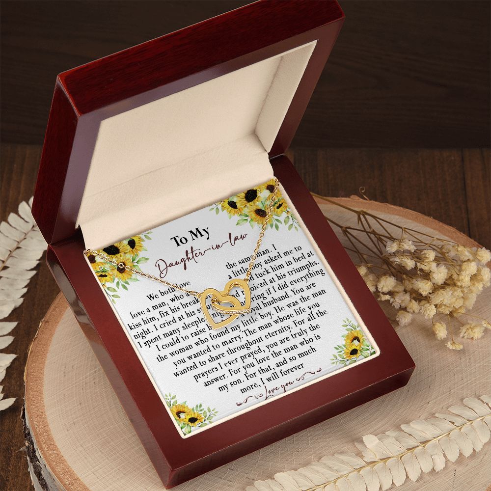 108D To My Beautiful Daughter Necklace, Gift For Daughter,Christmas Gift To Daughter