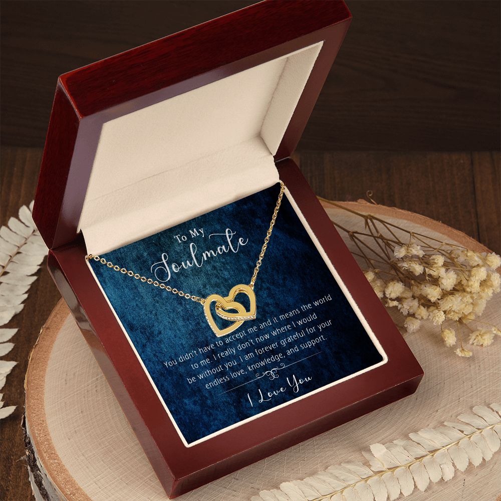 421D Wife Necklace Gift, To My Soulmate Necklace Gift, Anniversary Necklace Gift