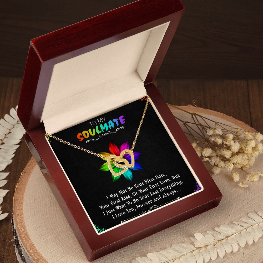 96D To My Soulmate Necklace, Birthday Gift For Girlfriend, Anniversary Xmas Gift