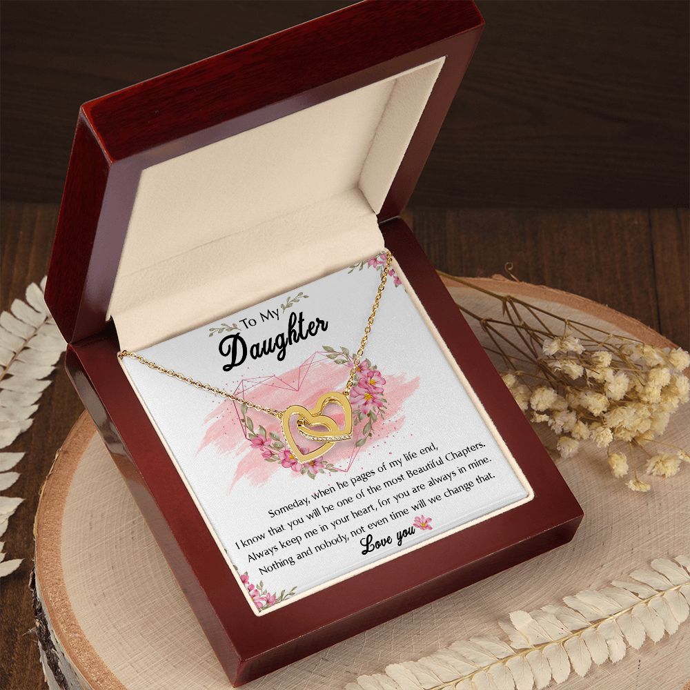 54C To My Daughter Necklace, Birthday Gift For Daughter, Graduation Jewelry