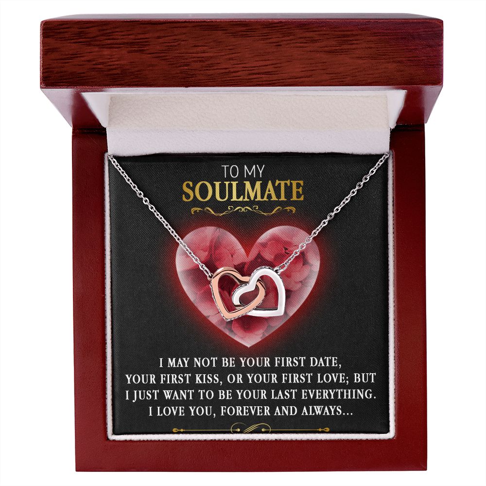 91D To My Soulmate Necklace, Engagement Gift for Future Wife, Xmas - Birthday Gift