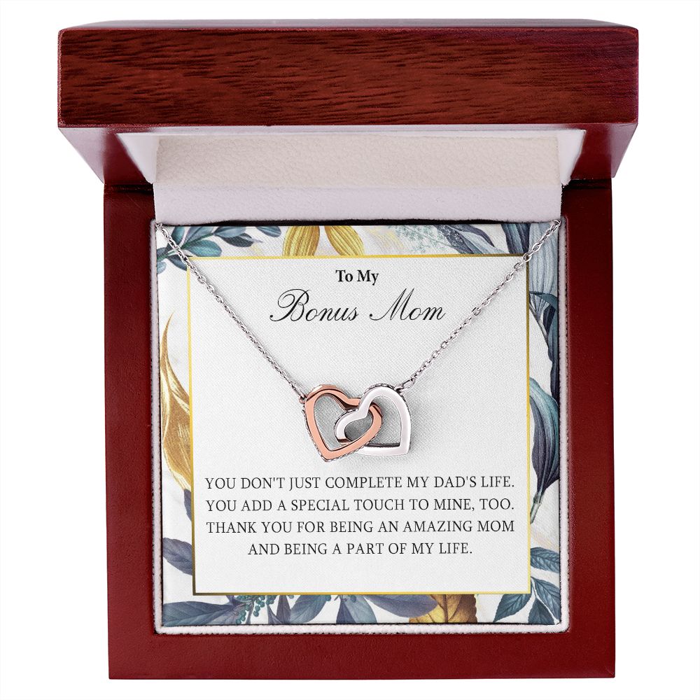 551D Necklace Gift for Bonus Mom, To My Bonus Mom Necklace, Mother Necklace, Birthday