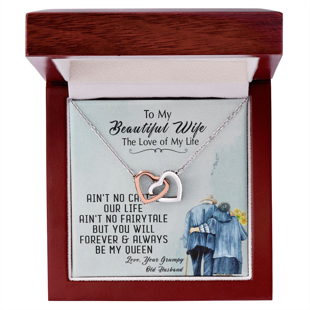 94 To My Beautiful Wife Necklace, Wife Necklace Gift from Husband, Gift Birthday