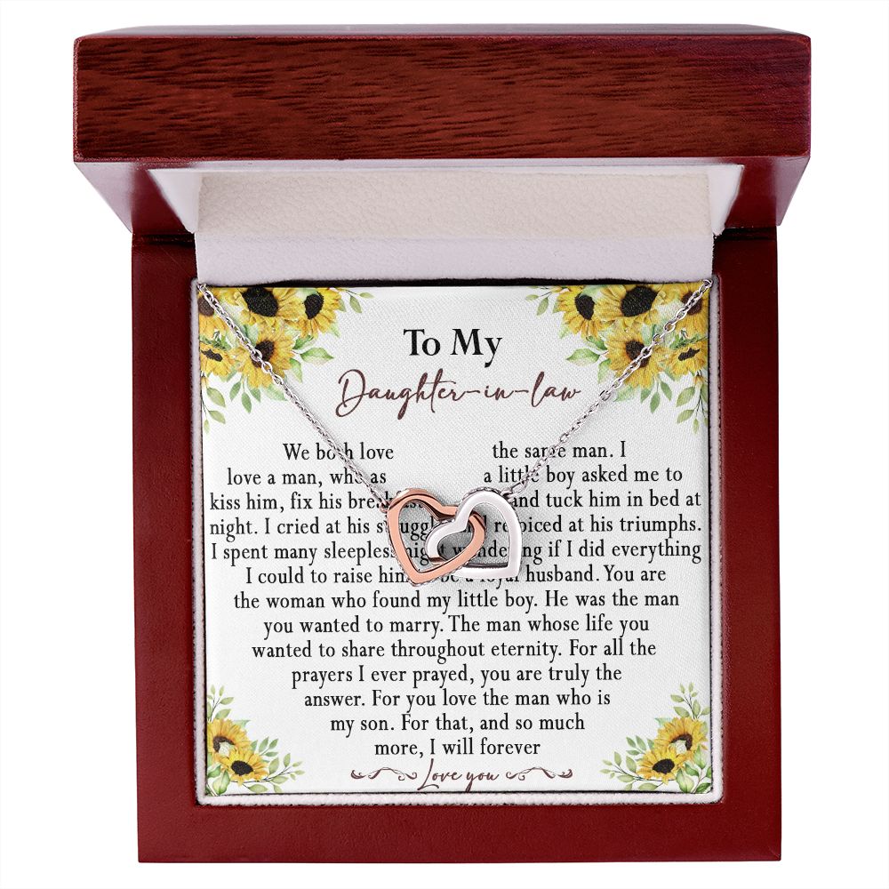 108D To My Beautiful Daughter Necklace, Gift For Daughter,Christmas Gift To Daughter