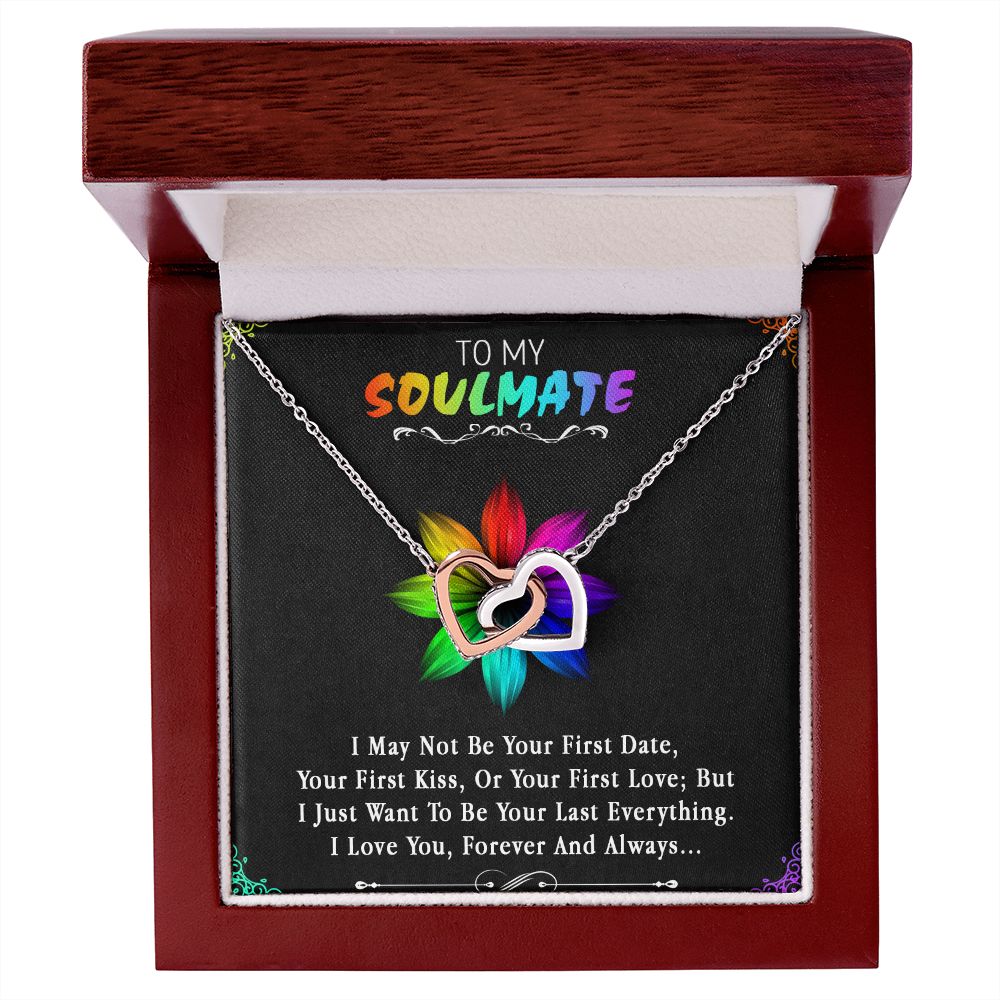 96D To My Soulmate Necklace, Birthday Gift For Girlfriend, Anniversary Xmas Gift