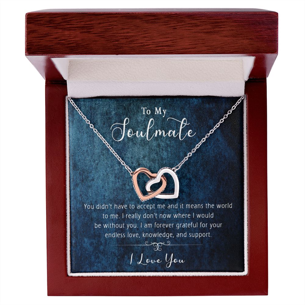 421D Wife Necklace Gift, To My Soulmate Necklace Gift, Anniversary Necklace Gift