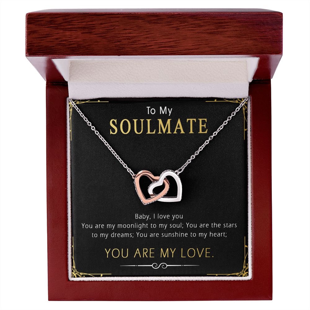 420D To My Soulmate Necklace, Gift For Wife Girlfriend From Husband, Birthday Gifts