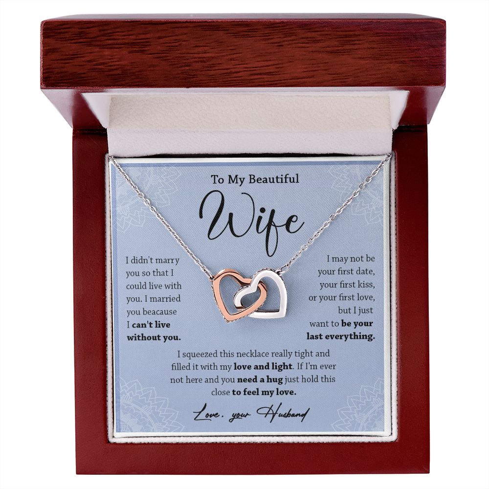 472D To My Wife Necklace, Necklace Gifts For Wife From Husband, Gift For Soulmate