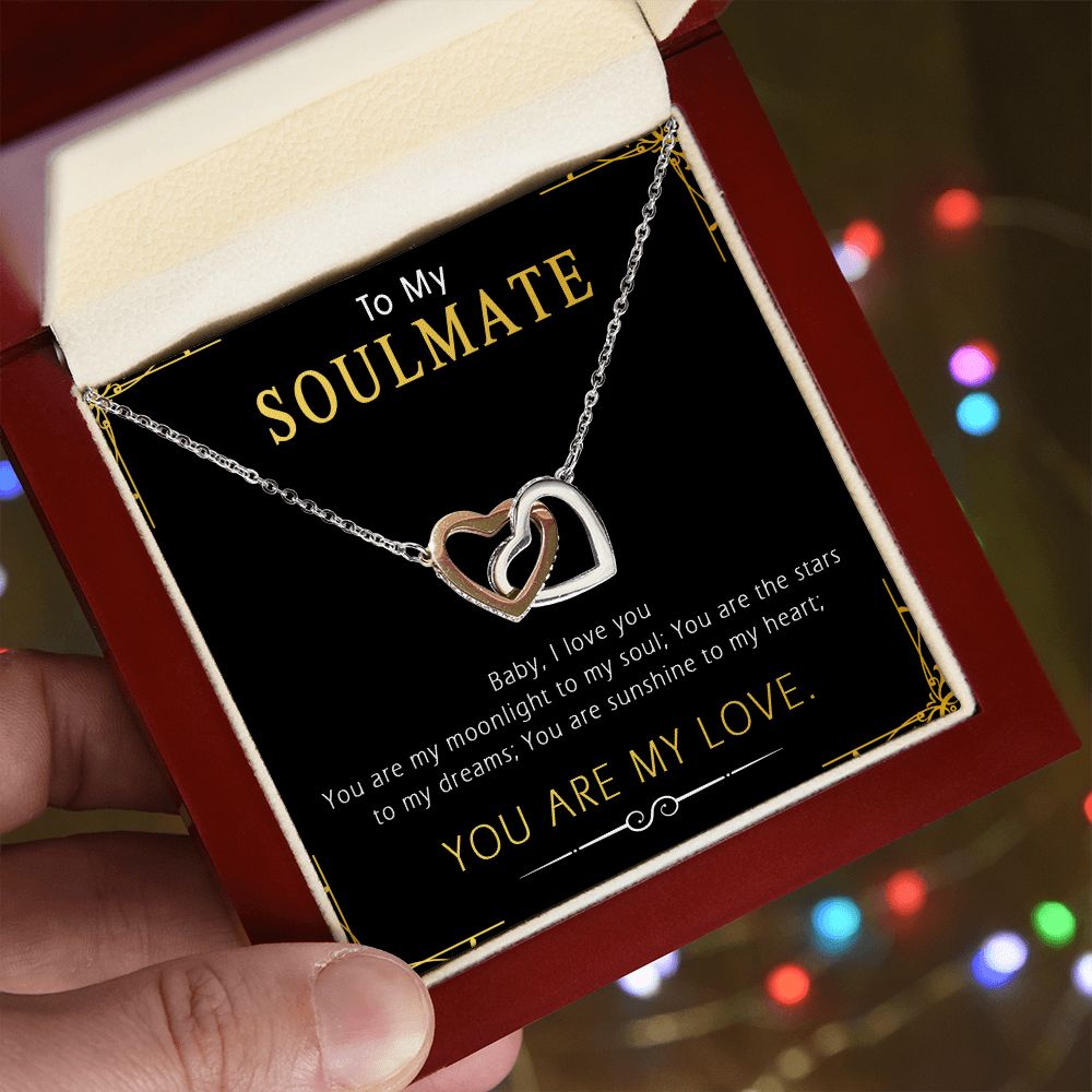 420D To My Soulmate Necklace, Gift For Wife Girlfriend From Husband, Birthday Gifts