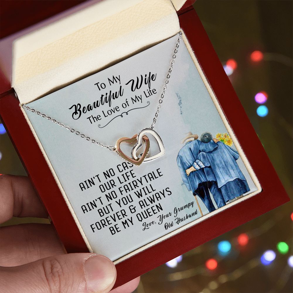 94 To My Beautiful Wife Necklace, Wife Necklace Gift from Husband, Gift Birthday