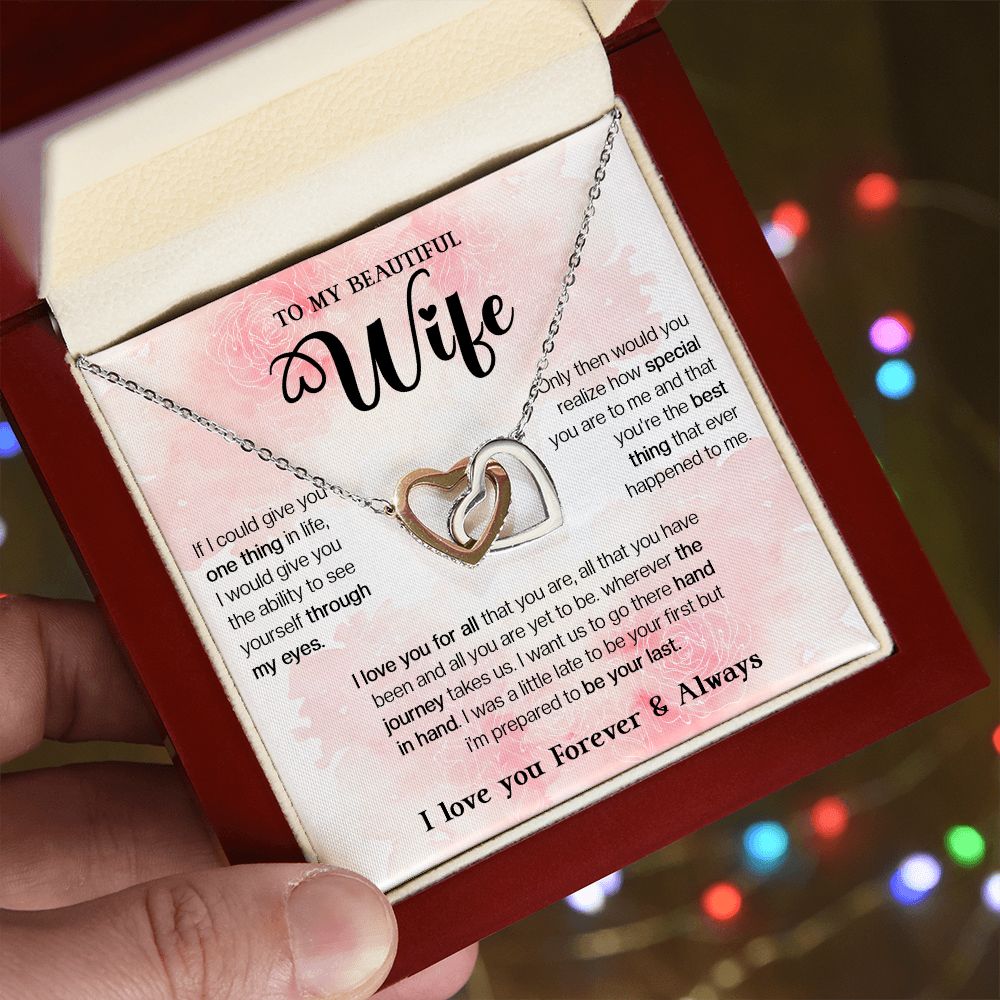 465D To My Soulmate Necklace, Xmas, Valentine Gifts For Her, Gift For Girlfriend Wife