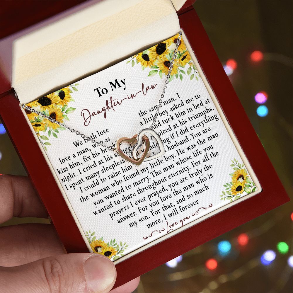 108D To My Beautiful Daughter Necklace, Gift For Daughter,Christmas Gift To Daughter