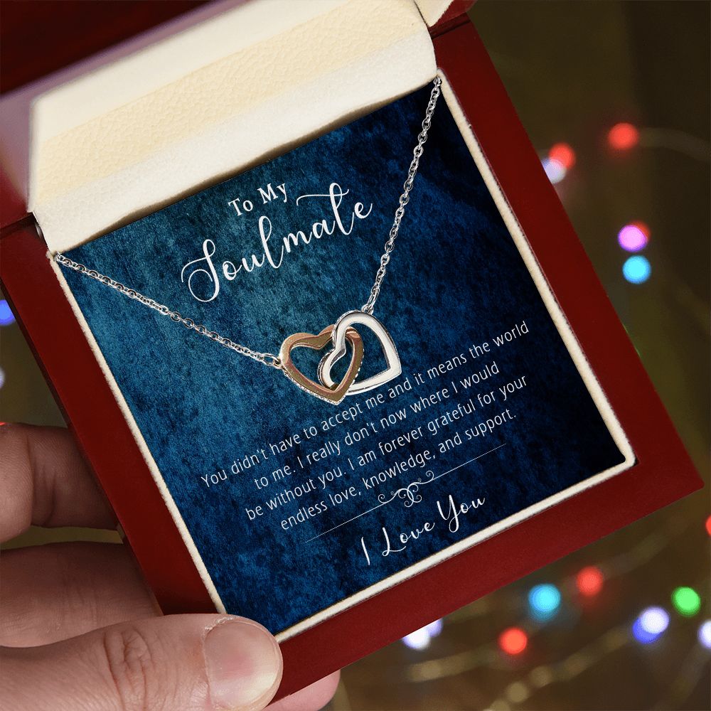 421D Wife Necklace Gift, To My Soulmate Necklace Gift, Anniversary Necklace Gift