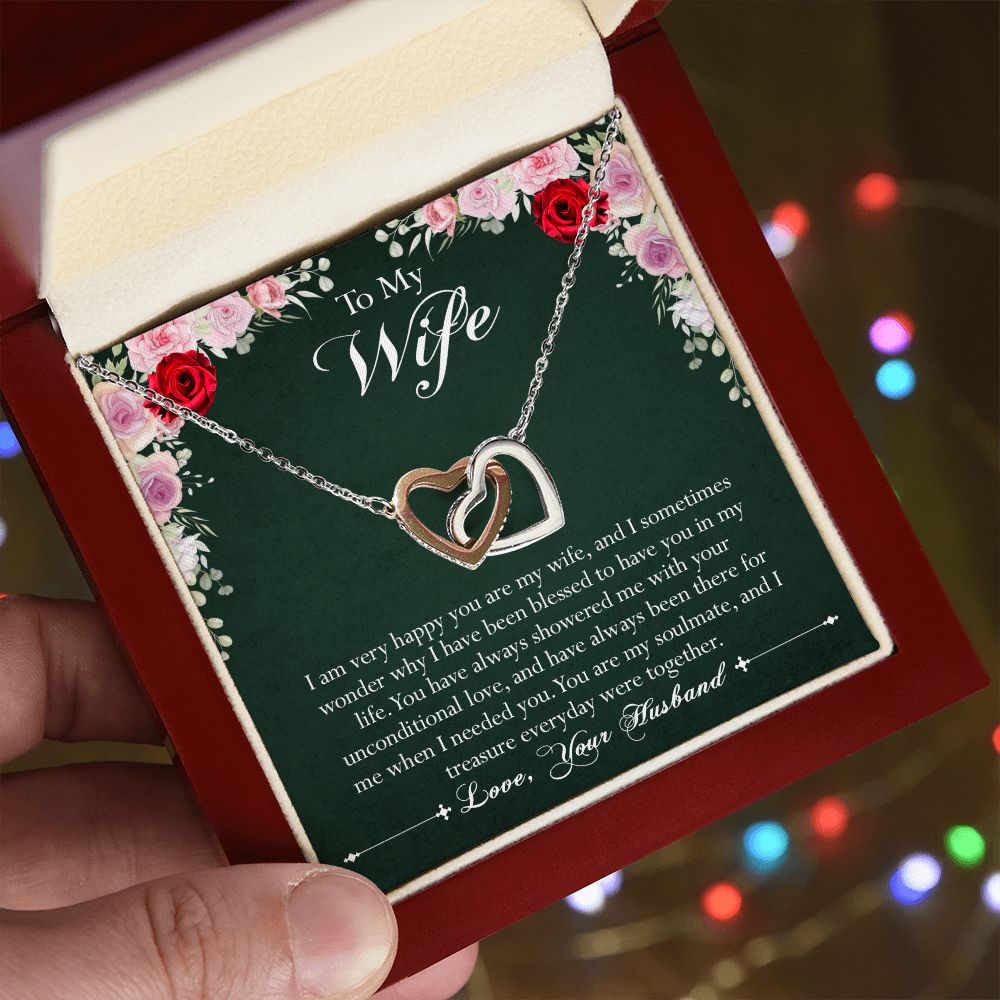 417D To My Wife Necklace Gift For Your Wife - Happy To Have You In My Life