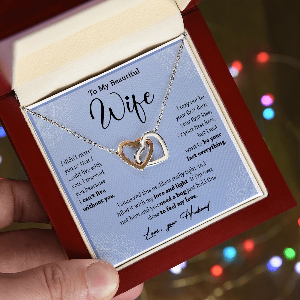 472D To My Wife Necklace, Necklace Gifts For Wife From Husband, Gift For Soulmate