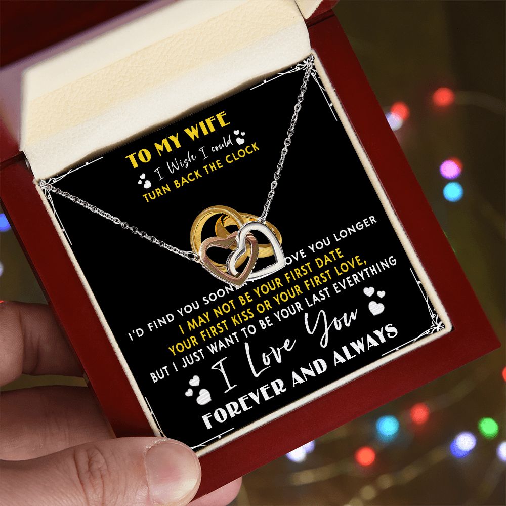 428D To My Wife “Turn Back The Clock” Necklace Gift For Wife, Gift Birthday, Holiday