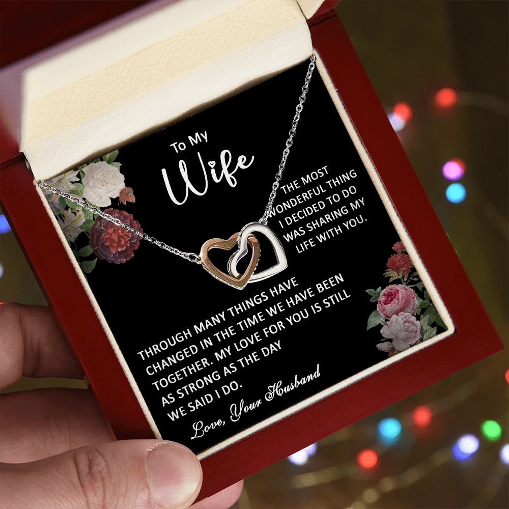 113DTo My Beautiful Daughter Necklace, Daughter Father Necklace, Gift Xmas From Dad