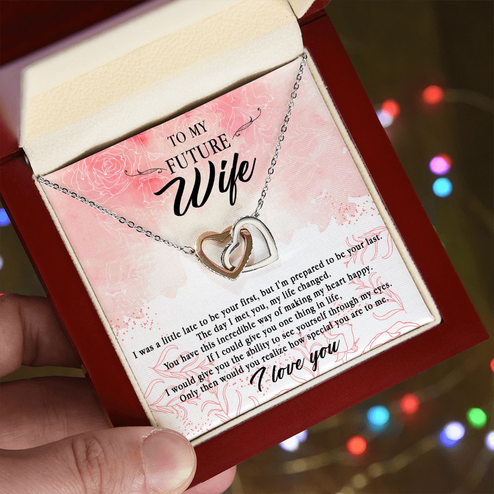 85D To My Future Wife Necklace,Anniversary Gift, Birthday Gift, Future Wife Necklace