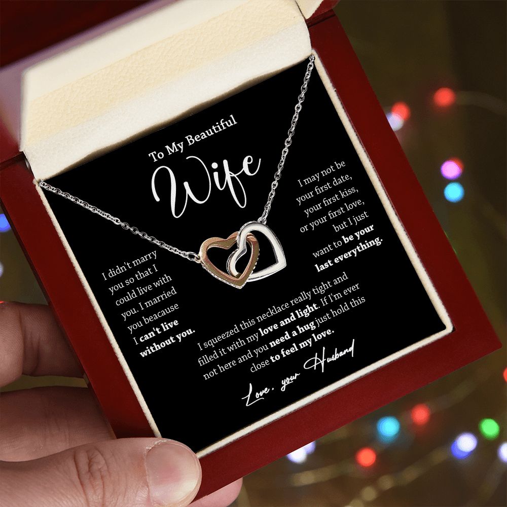452D To My Wife Necklace, Valentine Gift For Her, Gift For Soulmate, Gift For Her