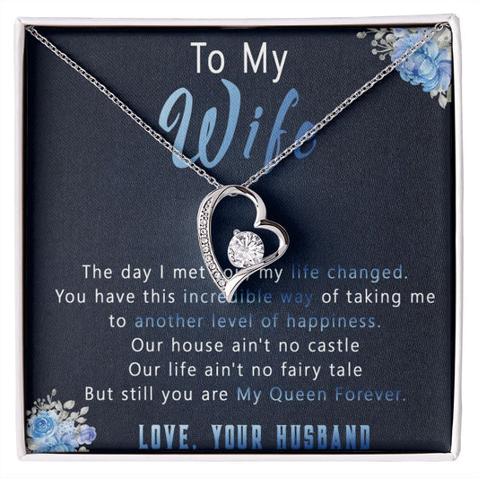 76C To My Wife Necklace, Necklace Gift For Wife,Women,Her, Gifts from Husband