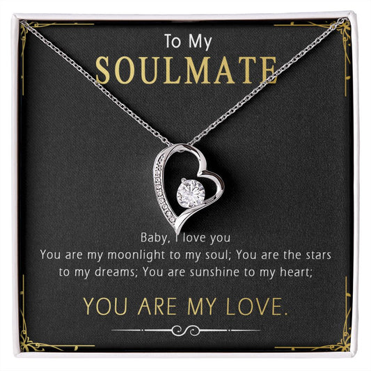 420C To My Soulmate Necklace, Gift For Wife Girlfriend From Husband, Birthday Gifts
