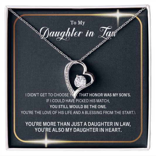 488C Daughter in Law Gifts Necklace From Mother in Law, Daughter Necklace Gifts