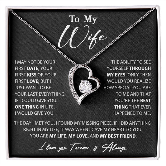 736C To My Wife Necklace, Valentine Gift For Her, Birthday Gift For Wife from Husband