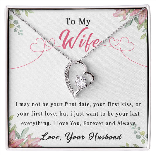 81C To My Wife Necklace, Wife Anniversary Gift From Husband, Necklace Gift Birthday
