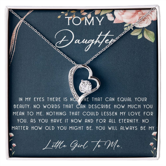 115C To My Daughter Necklace, Daughter Necklace, Mother To Daughter Gift Birthday