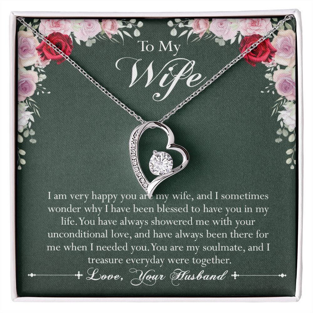 417C To My Wife Necklace Gift For Your Wife - Happy To Have You In My Life