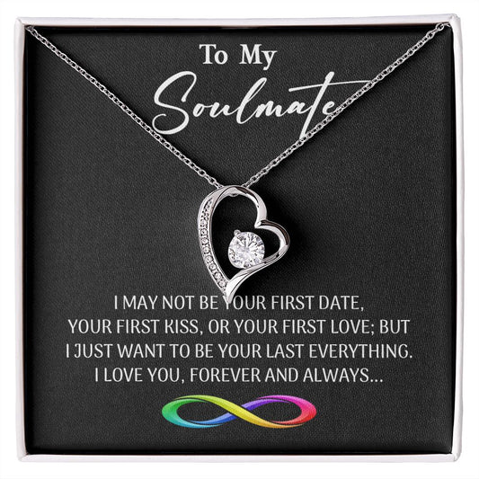 471C To My Soulmate Necklace, Gift for Wife, Girlfriend, Anniversary Gift, Xmas Gift