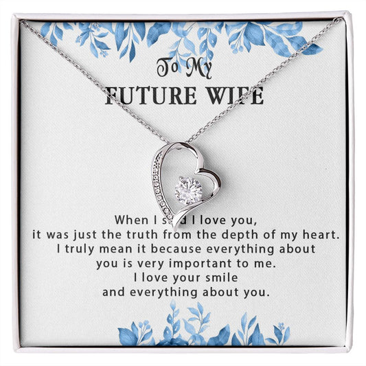 90C Girlfriend Necklace, Future Wife Necklace, To My Future Wife Necklace